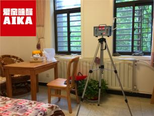 西安甲醛檢測案例_愛家除醛西安商務廳家屬院甲醛檢測